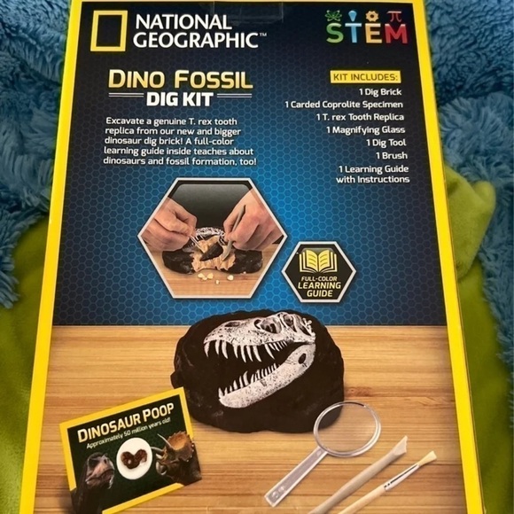 NATIONAL GEOGRAPHIC JM80215 Dinosaur Dig Kit kid’s adventures - Picture 5 of 8